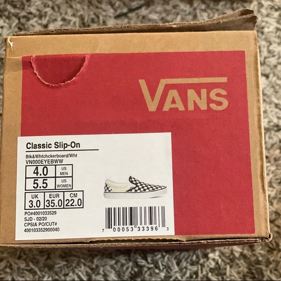 Brand new checkered vans - Picture 2 of 4